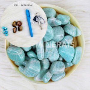Amazonite (Green Feldspar) Natural Tumbled / per Kilo - Image 4