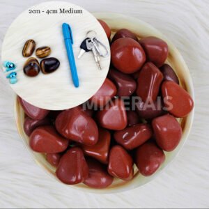 Red Jasper IN Natural Tumbled / Kilo - Image 4