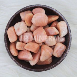 Salmon Feldspar Natural Tumbled / per Kilo - Image 1