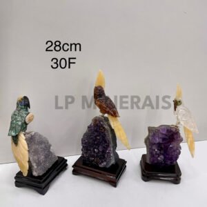 Bird in druse - 28 cm - Image 1