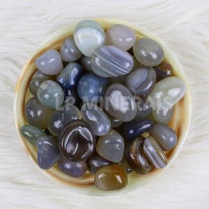 Ágata Gris Natural Pulida / por kilo