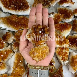 Rekonstituierter Citrin-Drusen – Bild 1