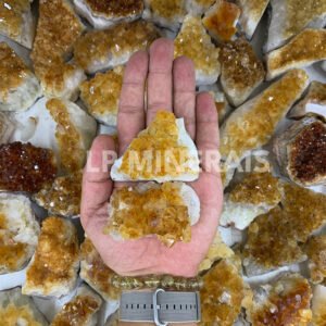 Rekonstituierter Citrin-Drusen 2 – Bild 1