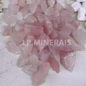 Roher Rosenquarz (Kristall) extra – Bild 1